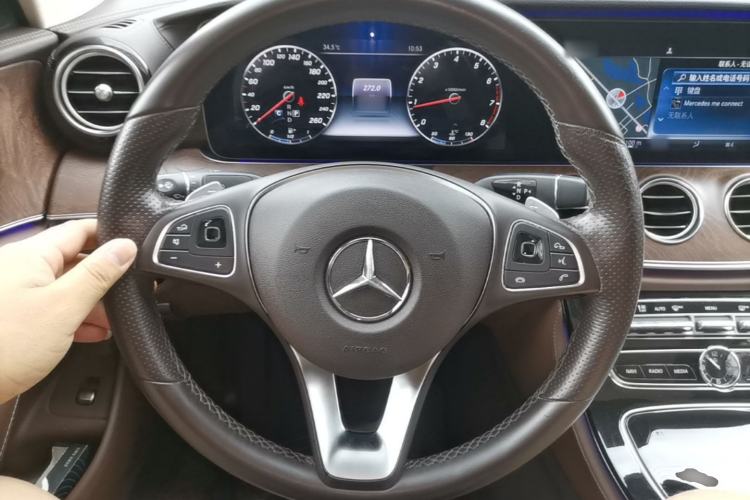 Used Mercedes-Benz E-Class 2017 E 300 L Luxury Model Steering Wheel