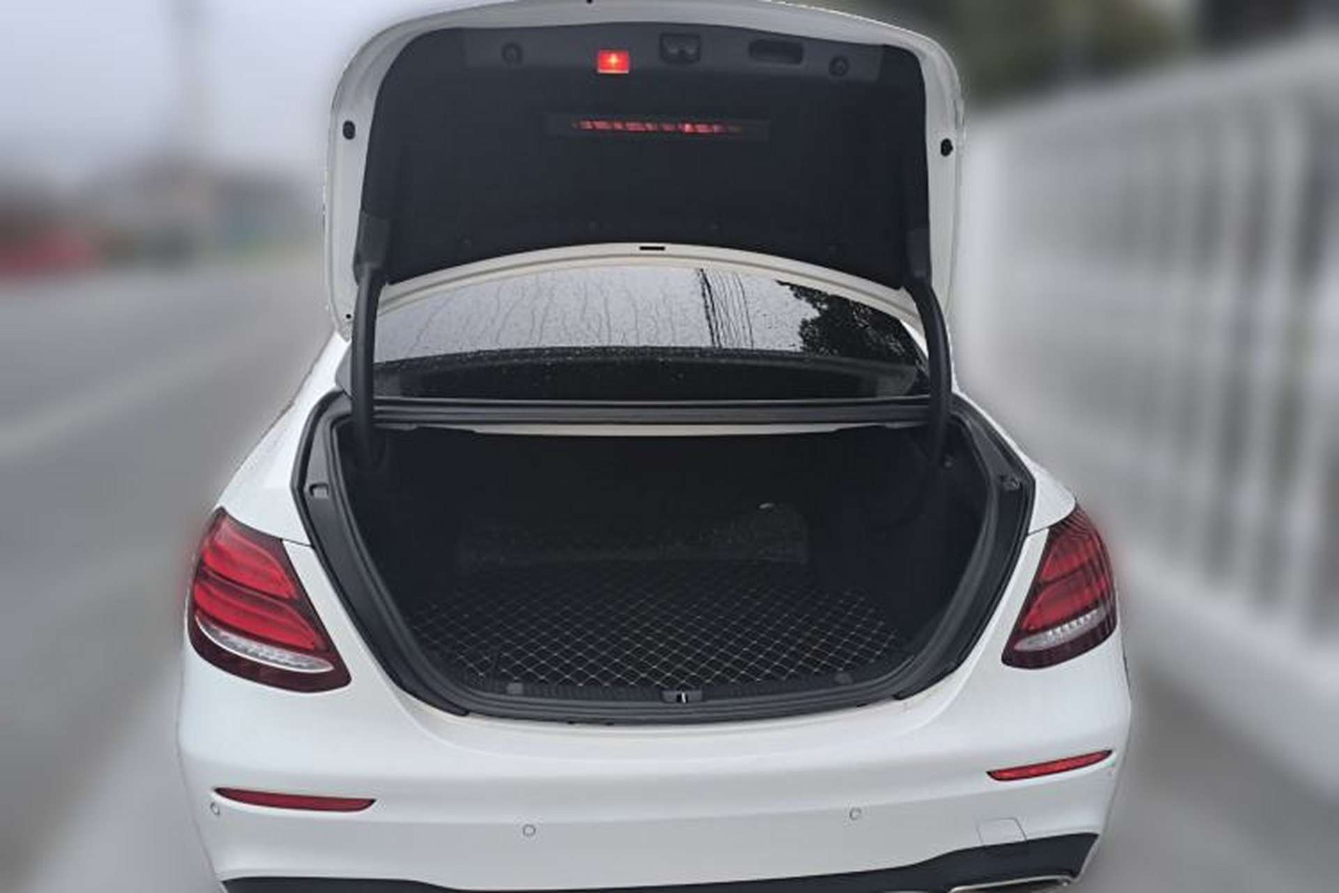 Used Mercedes-Benz E-Class 2017 E 300 L Sporty and Stylish Model Trunk