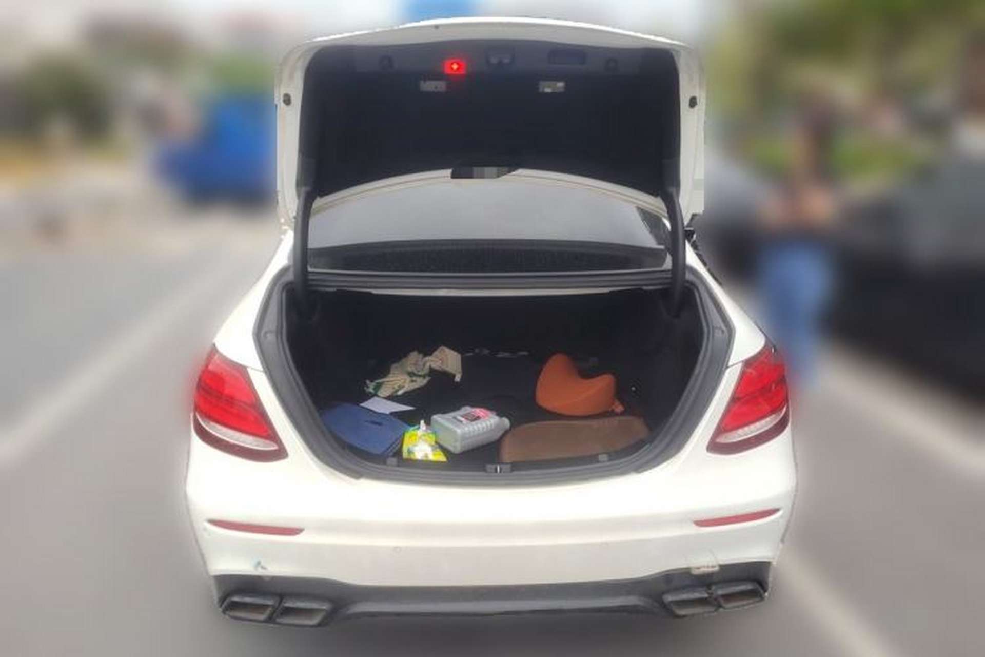 Used Mercedes-Benz E-Class 2017 E 200 Sport 4MATIC Trunk