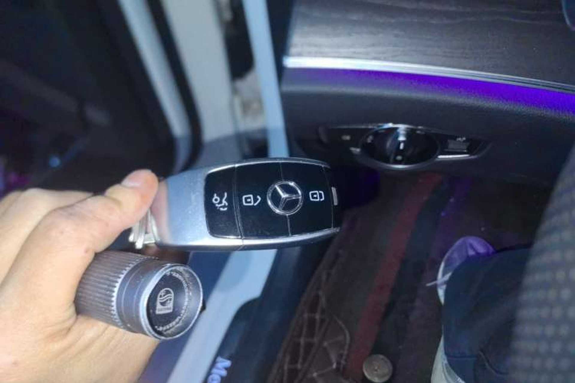 Used Mercedes-Benz E-Class 2017 E 300 L Sporty and Stylish Model Vehicle Key