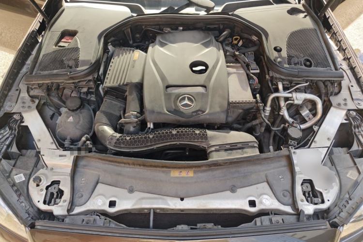 Used Mercedes-Benz E-Class 2017 E 300 L Sporty and Stylish Model Engine Bay