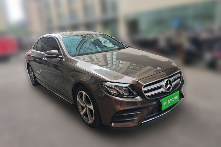 Used Mercedes-Benz E-Class 2017 E 300 L Sporty and Stylish Model Front Right 45 Deg