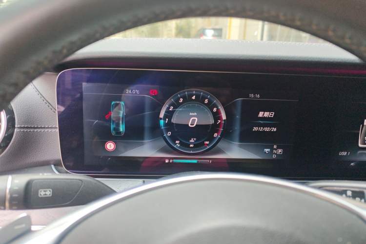 Used Mercedes-Benz E-Class 2017 E 300 L Sporty and Stylish Model Instrument Cluster