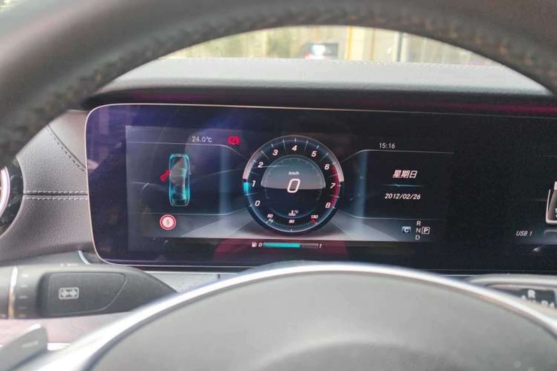 Used Mercedes-Benz E-Class 2017 E 300 L Sporty and Stylish Model Instrument Cluster