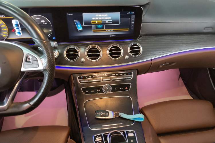 Used Mercedes-Benz E-Class 2018 E 200 L Sport Edition Audio And AC Panel