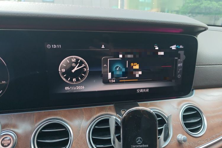 Used Mercedes-Benz E-Class 2018 Facelift E 300 L Luxury Edition Audio And AC Panel