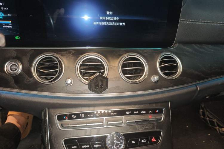 Used Mercedes-Benz E-Class 2018 Facelift E 200 L Sport Edition Audio And AC Panel