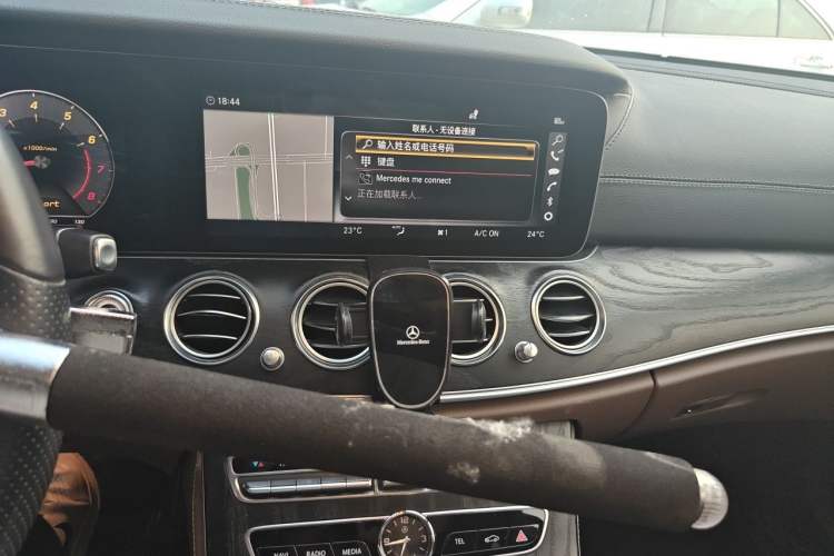 Used Mercedes-Benz E-Class 2018 E 300 L Sporty and Stylish Model Audio And AC Panel