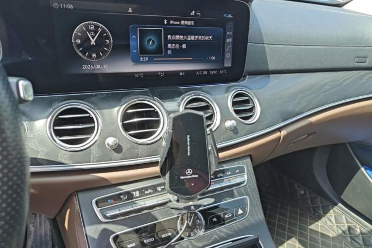 Used Mercedes-Benz E-Class 2018 Restyled E 300 L Sporty and Stylish Edition Audio And AC Panel