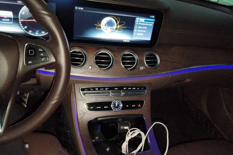 Used Mercedes-Benz E-Class 2018 E 300 L Luxury Model Audio And AC Panel