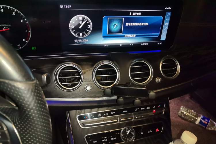 Used Mercedes-Benz E-Class 2018 E 200 L Sport Edition Audio And AC Panel