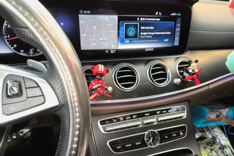 Used Mercedes-Benz E-Class 2018 E 200 L Sport Edition Audio And AC Panel