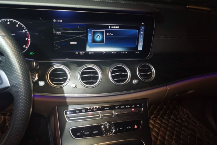 Used Mercedes-Benz E-Class 2018 Facelift E 200 L Sport Edition Audio And AC Panel