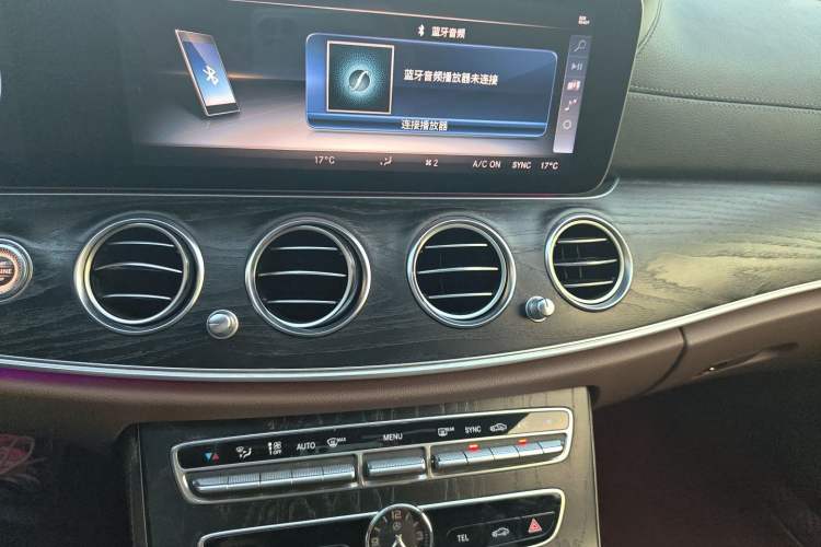 Used Mercedes-Benz E-Class 2018 E 200 L Sport Edition Audio And AC Panel