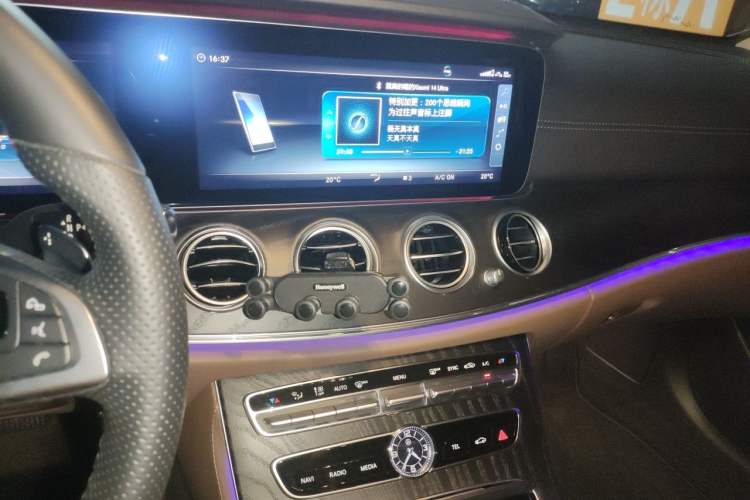 Used Mercedes-Benz E-Class 2018 Restyled E 300 L Sporty and Stylish Edition Audio And AC Panel