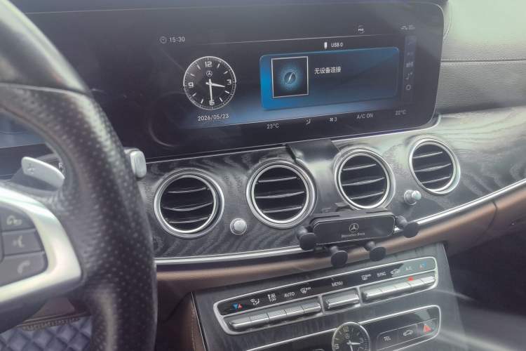 Used Mercedes-Benz E-Class 2018 Restyled E 300 L Sporty and Stylish Edition Audio And AC Panel