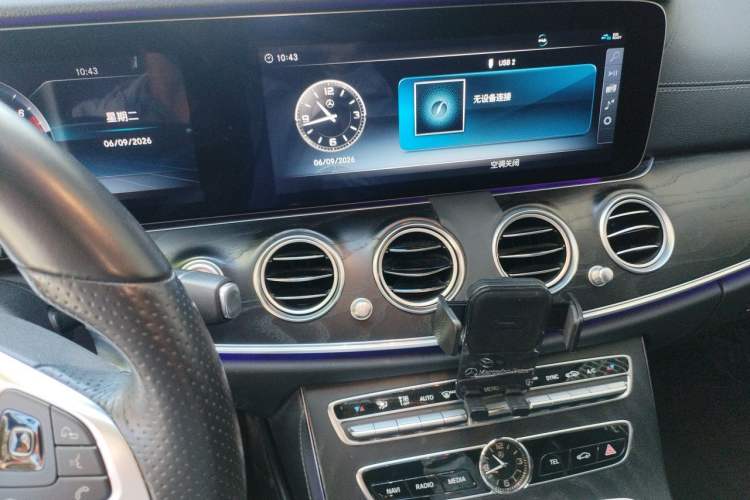 Used Mercedes-Benz E-Class 2018 E 200 L Sport Edition Audio And AC Panel