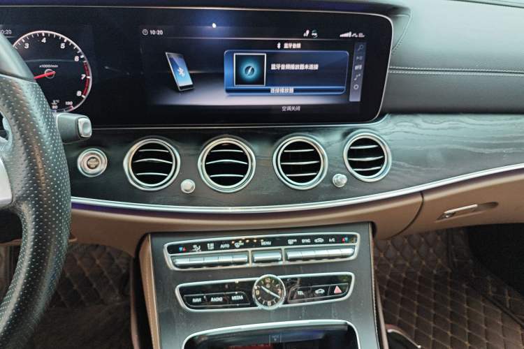 Used Mercedes-Benz E-Class 2018 Facelift E 200 L Sport Edition Audio And AC Panel