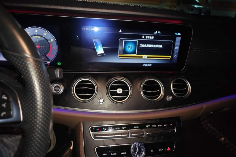 Used Mercedes-Benz E-Class 2018 E 300 L Sport Luxury Edition Audio And AC Panel