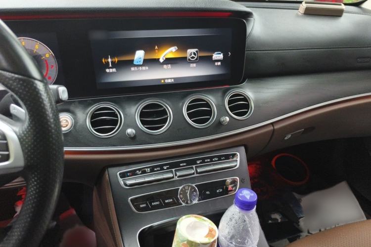 Used Mercedes-Benz E-Class 2018 Restyled E 300 L Sporty and Stylish Edition Audio And AC Panel