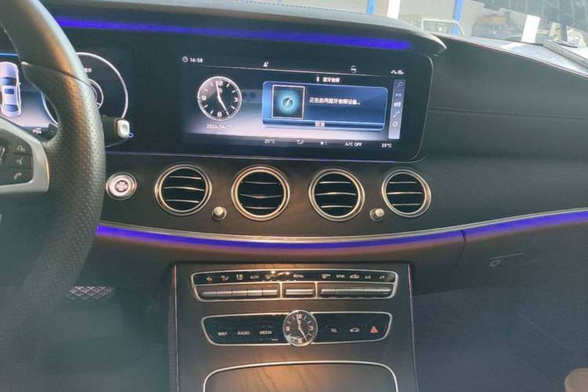 Used Mercedes-Benz E-Class 2018 Restyled E 300 L Sport Luxury Edition Audio And AC Panel