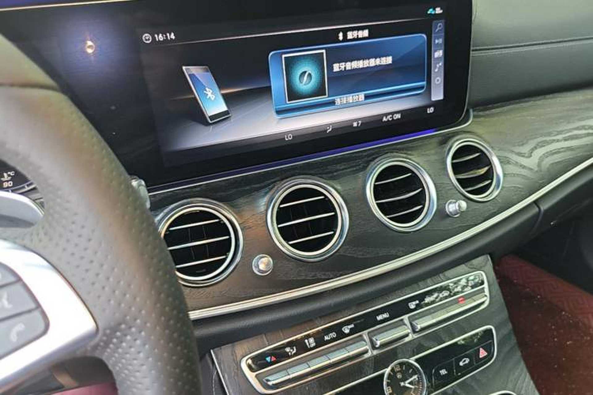 Used Mercedes-Benz E-Class 2018 E 200 L Sport Edition Audio And AC Panel