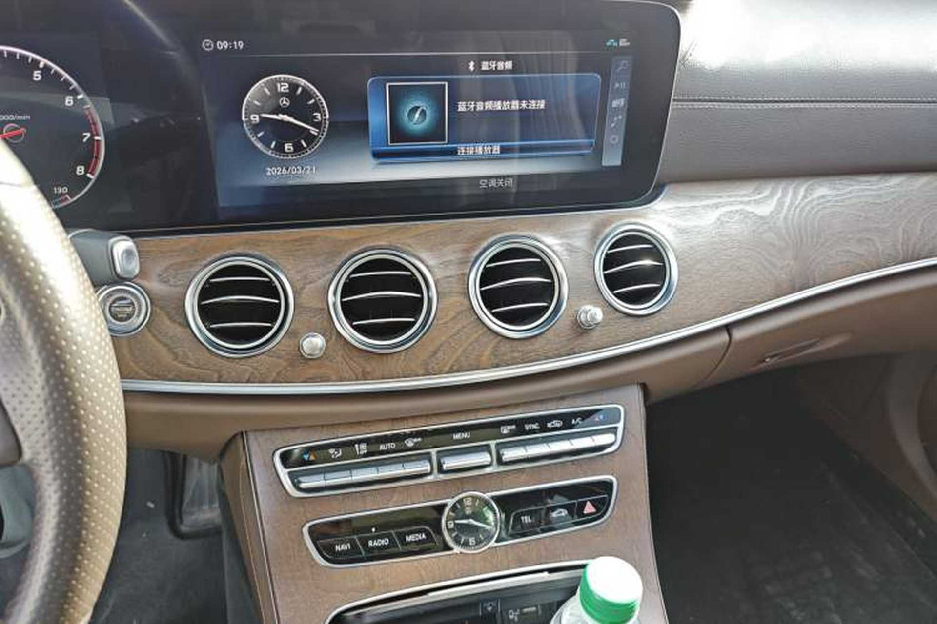 Used Mercedes-Benz E-Class 2018 E 300 L Luxury Model Audio And AC Panel