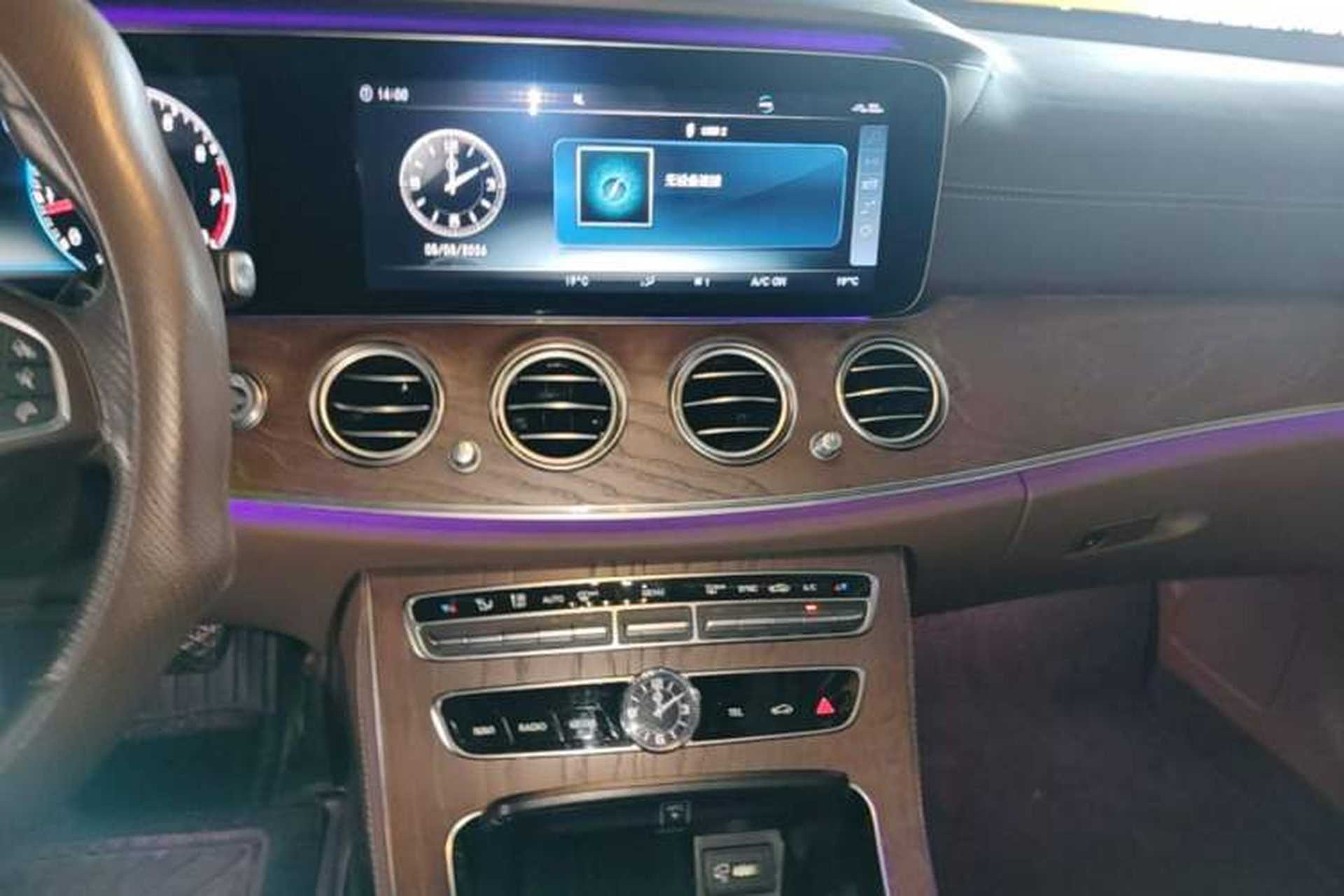 Used Mercedes-Benz E-Class 2018 Facelift E 200 L Audio And AC Panel