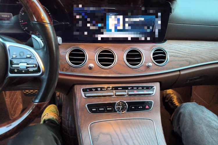Used Mercedes-Benz E-Class 2018 Facelifted E 300 L Stylish Version Audio And AC Panel