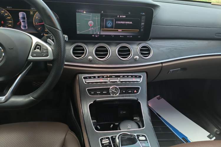 Used Mercedes-Benz E-Class 2018 Restyled E 300 L Sporty and Stylish Edition Audio And AC Panel