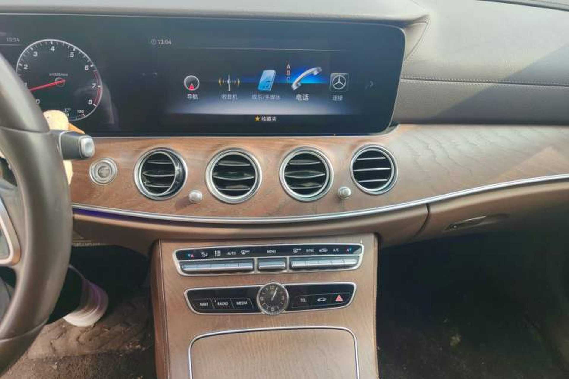 Used Mercedes-Benz E-Class 2018 E 300 L Luxury Model Audio And AC Panel