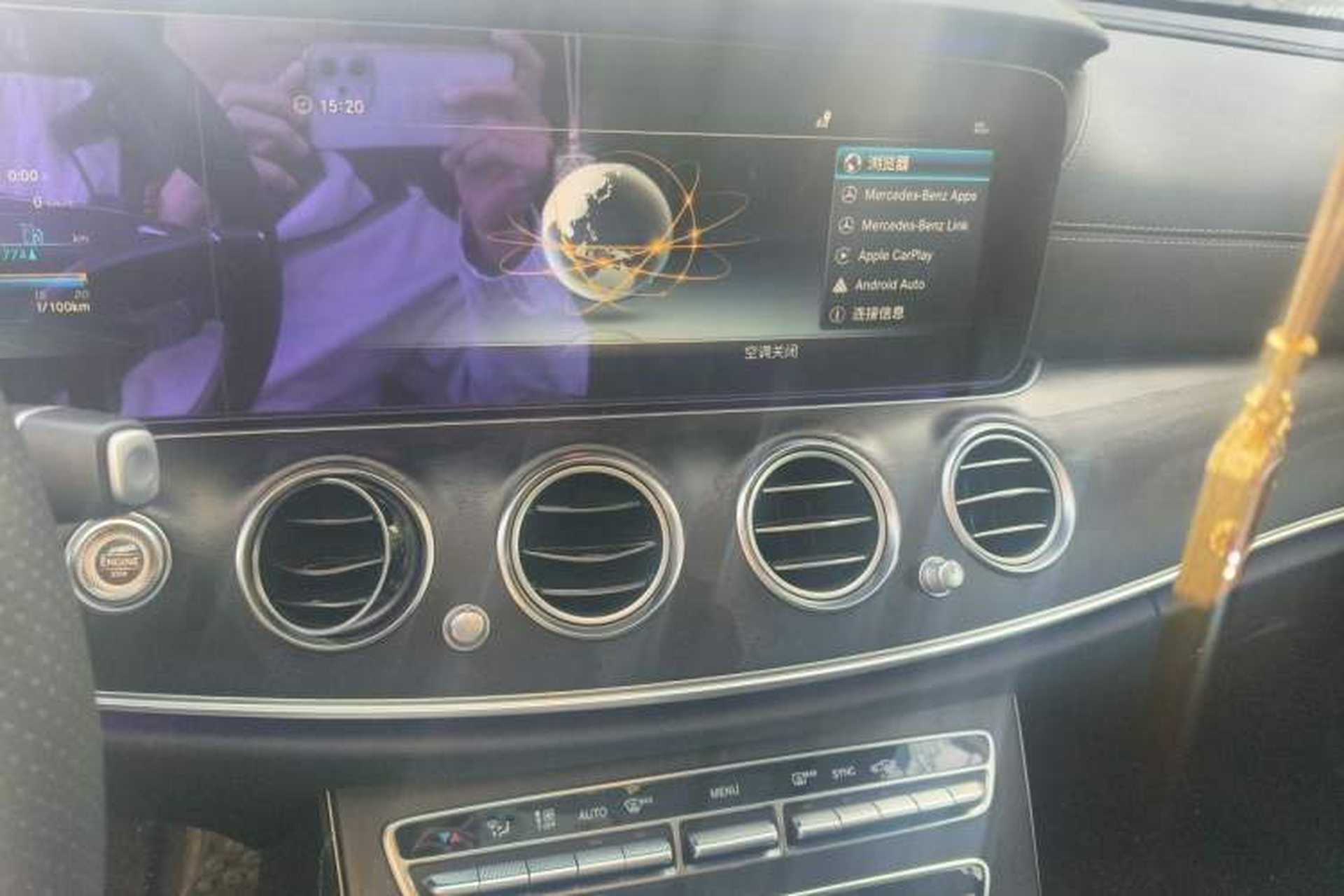 Used Mercedes-Benz E-Class 2018 Restyled E 300 L Sport Luxury Edition Audio And AC Panel