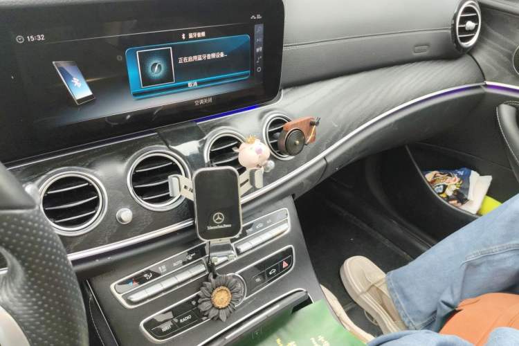 Used Mercedes-Benz E-Class 2018 Restyled E 300 L Sporty and Stylish Edition Audio And AC Panel