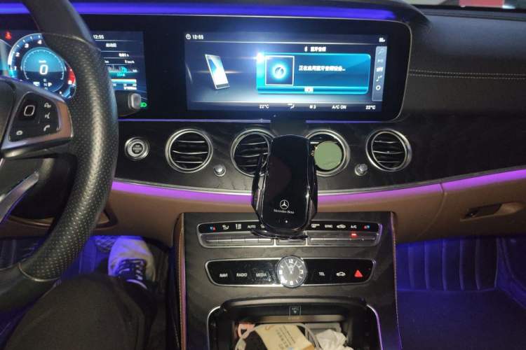 Used Mercedes-Benz E-Class 2018 Facelifted E 300 L Stylish Version Audio And AC Panel