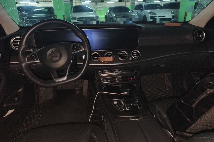 Used Mercedes-Benz E-Class 2018 E 300 L Sporty and Stylish Model Center Console