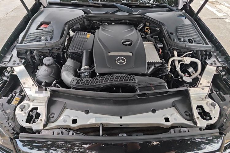 Used Mercedes-Benz E-Class 2018 Restyled E 300 L Sporty and Stylish Edition Engine Bay