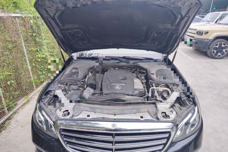 Used Mercedes-Benz E-Class 2018 E 300 L Luxury Model Engine Bay
