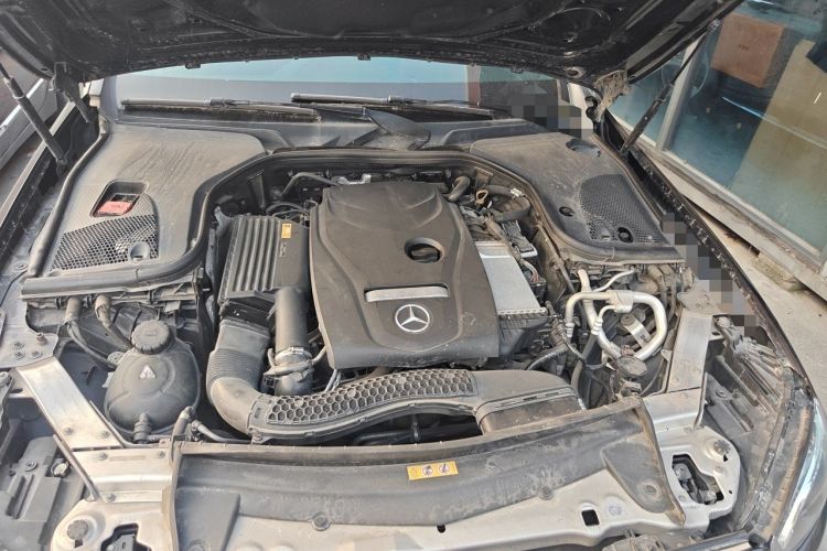 Used Mercedes-Benz E-Class 2018 E 300 L Sporty and Stylish Model Engine Bay