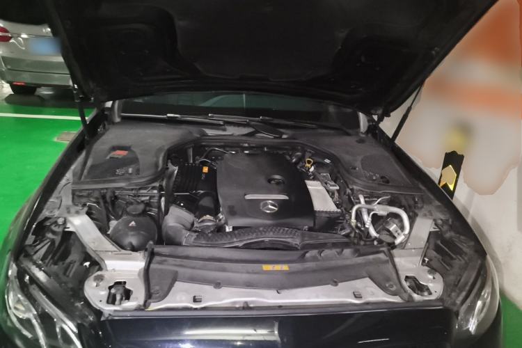 Used Mercedes-Benz E-Class 2018 Restyled E 300 L Sporty and Stylish Edition Engine Bay