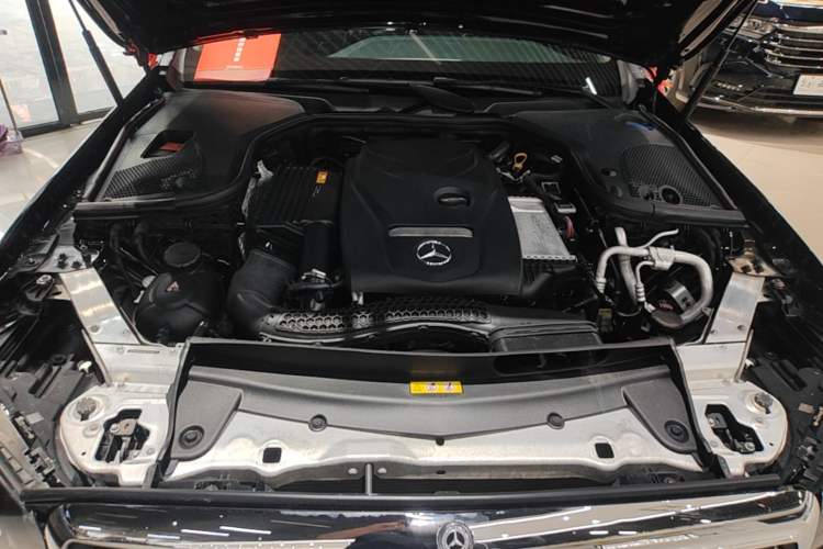 Used Mercedes-Benz E-Class 2018 Facelift E 200 L Sport Edition Engine Bay
