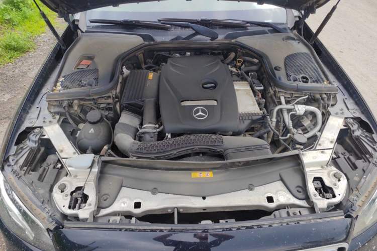 Used Mercedes-Benz E-Class 2018 Facelift E 200 L Sport Edition Engine Bay