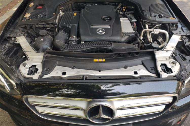 Used Mercedes-Benz E-Class 2018 Facelift E 200 L Sport Edition Engine Bay