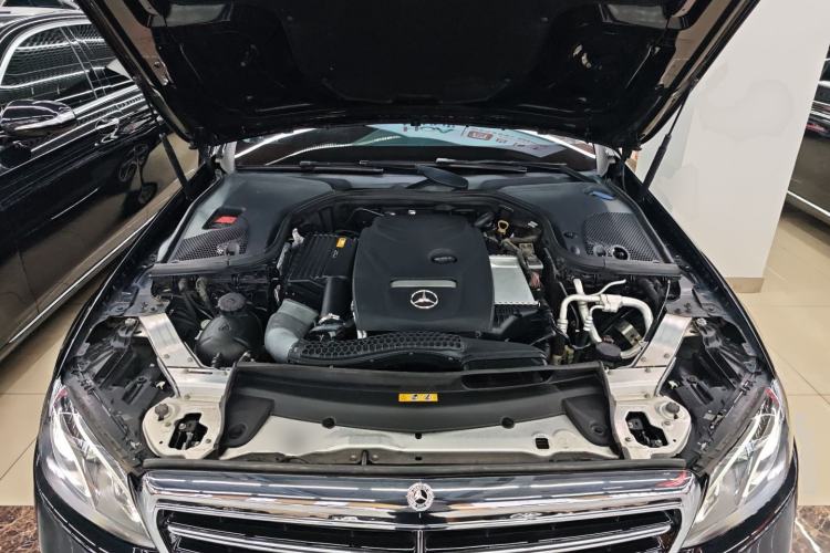 Used Mercedes-Benz E-Class 2018 E 300 L Sporty and Stylish Model Engine Bay