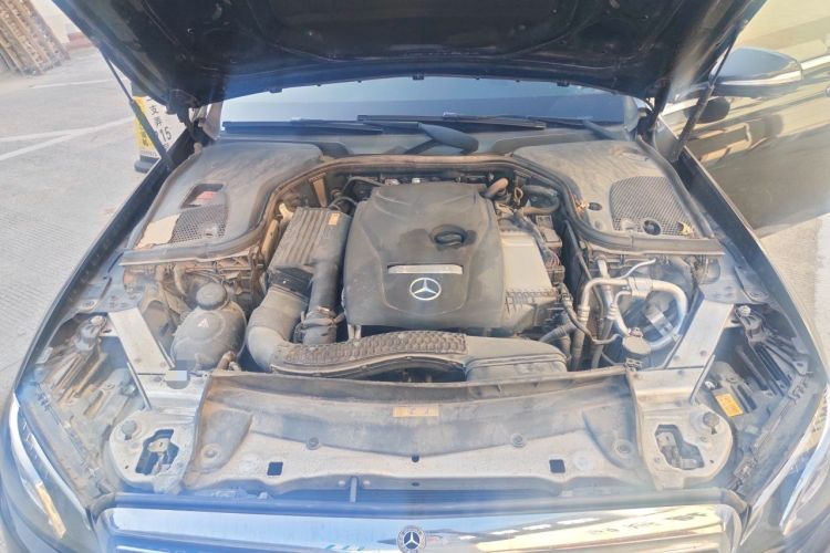 Used Mercedes-Benz E-Class 2018 E 300 L Luxury Model Engine Bay