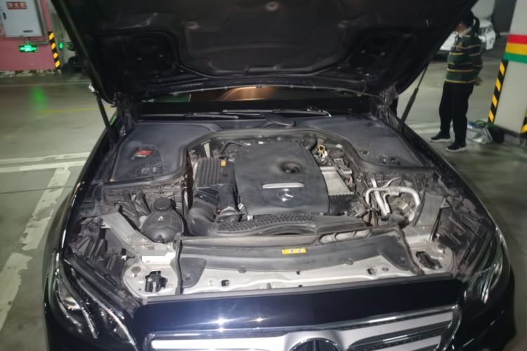 Used Mercedes-Benz E-Class 2018 Facelift E 200 L Sport Edition Engine Bay