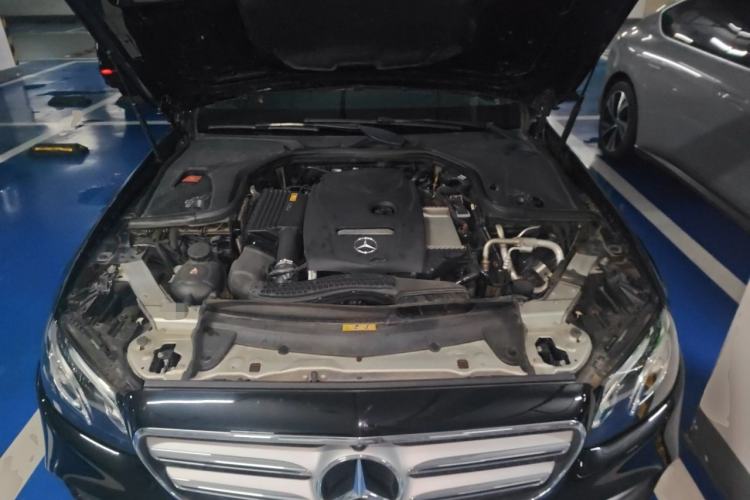 Used Mercedes-Benz E-Class 2018 Restyled E 300 L Sporty and Stylish Edition Engine Bay