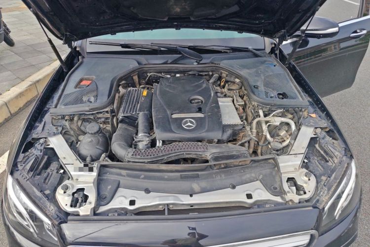 Used Mercedes-Benz E-Class 2018 Restyled E 300 L Sporty and Stylish Edition Engine Bay