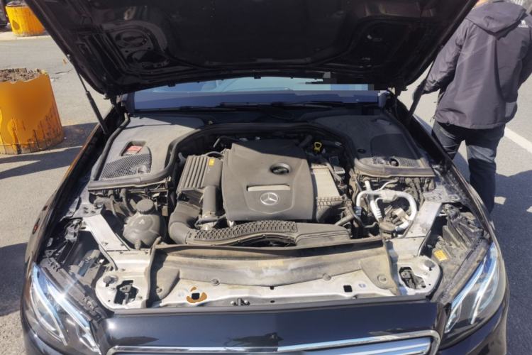 Used Mercedes-Benz E-Class 2018 E 200 L Sport 4MATIC Engine Bay