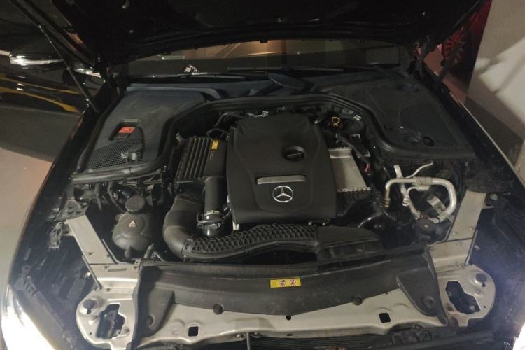 Used Mercedes-Benz E-Class 2018 Restyled E 300 L Sporty and Stylish Edition Engine Bay