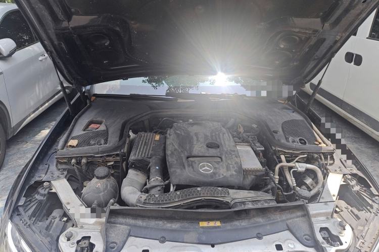 Used Mercedes-Benz E-Class 2018 Facelift E 200 L Sport Edition Engine Bay